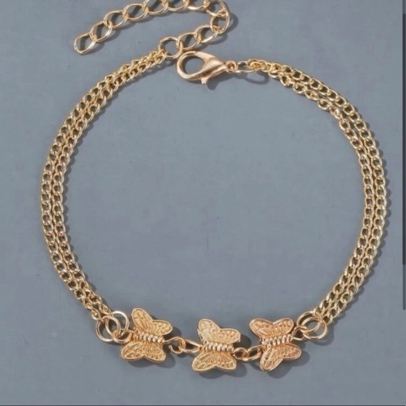 Gold 3/$30 Charm Bracelet - Picture 2 of 3